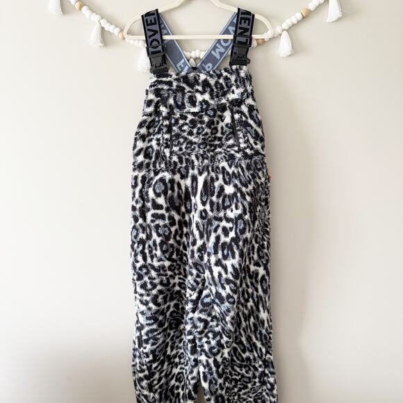 Free People Black and White Leopard Print Jumpsuit - Picture 10 of 11